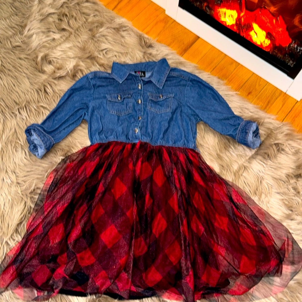 Blue Jean Dress - Girls size 14